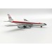 IF701TW0823P - 1/200 TRANS WORLD AIRLINES - TWA BOEING 707-131B N86741 POLISHED WITH STAND