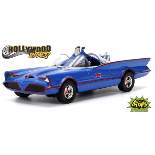 JAD36097 - 1/32 HOLLYWOOD RIDES CLASSIC TV BATMOBILE BLUE 1966