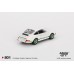 MGT00801-R - 1/64 PORSCHE 911 CARRERA RS 2.7 GRAND PRIX WHITE WITH GREEN LIVERY (RHD)