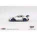 MGT00853-BL - 1/64 PORSCHE 911 (992) GT3 RS WEISSACH PACKAGE WHITE WITH INDIGO BLUE (RHD) BLISTER PACKAGING