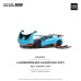 PR640110 - 1/64 LAMBORGHINI HURACAN STO BLU LAUFEY/ARANCIO XANTO