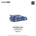 PR640174 - 1/64 PANDEM CIVIC EG6 METALLIC BLUE WITH OPEN HOOD