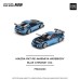 PR640223 - 1/64 MAZDA RX7 RE-AMEMIYA WIDEBODY BLUE CHROME