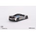 TSM430732 - 1/43 AUTOMOBILI PININFARINA BATTISTA GENEVA WORLD PREMIERE 2019 EDITION GRIGIO LUSERNA MATT AND ICONICA BLU MATT FRONT NOSE