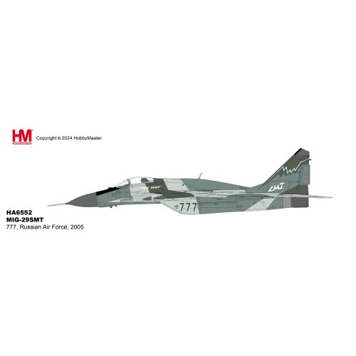 HA6552 - 1/72 MIG-29SMT 777, RUSSIAN AIRFORCE 2005