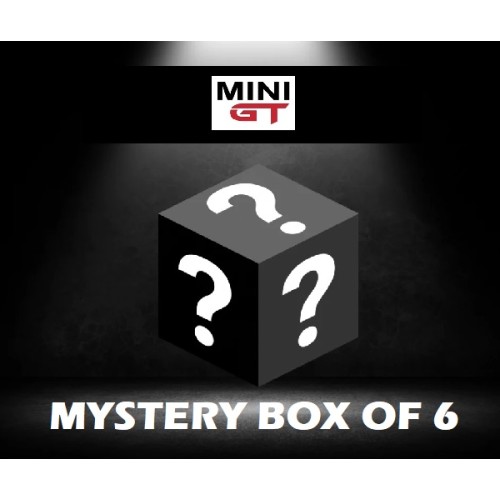 MGTOFFER_M - 1/64 MINI GT MYSTERY ASST OF 6 MODELS (INCLUDES 6 DIFFERENT MODEL CASTINGS)