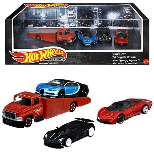 MHWHCR54 - 1/64 HOTWHEELS PREMIUM SET HYPER CARS