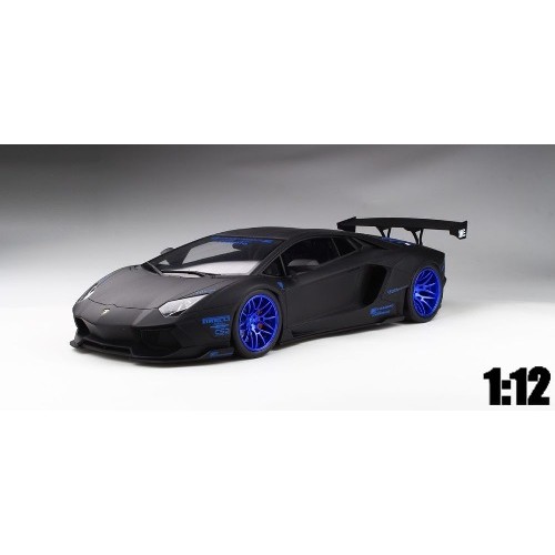 GTS12502BK -  1/12 LB-WORKS AVENTADOR MATTE BLACK