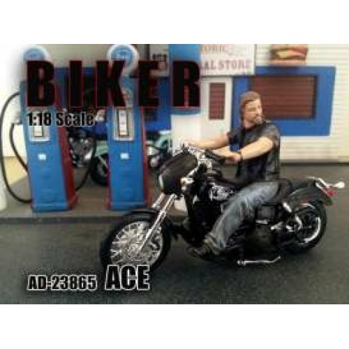 AD23865 - 1/18 BIKER ACE