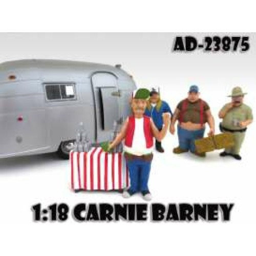 AD23875 - 1/18 TRAILER PARK CARNIE BARNEY (CARAVAN NOT INCLUDED)