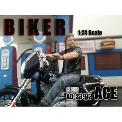 AD23913 - 1/24 BIKER ACE