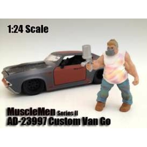 AD23997 - 1/24 MUSCLEMEN II CUSTOM VAN GO (CAR NOT INCLUDED).