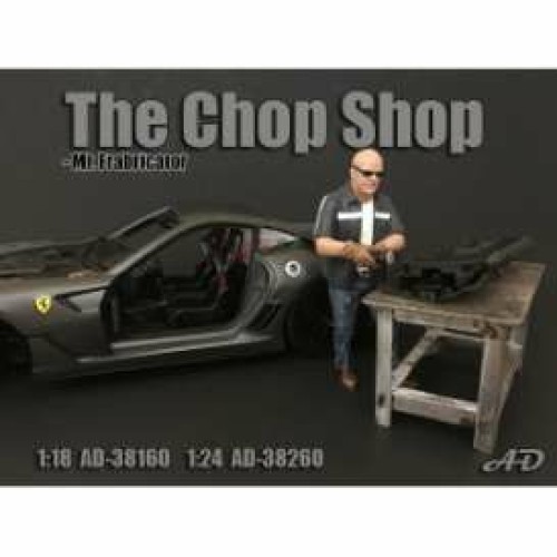 AD38160 - 1/18 CHOP SHOP SET MR. FRABRICATOR FIGURE