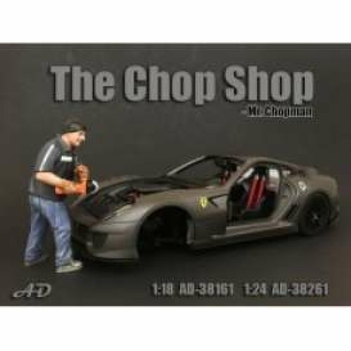 AD38161 - 1/18 CHOP SHOP SET MR. CHOPMAN FIGURE