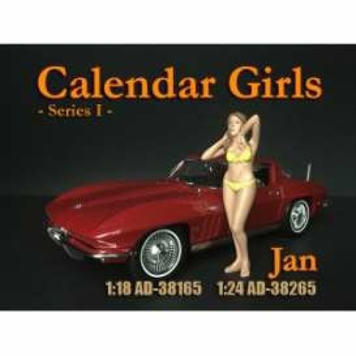 AD38265 - 1/24 CALENDAR GIRLS JANUARY