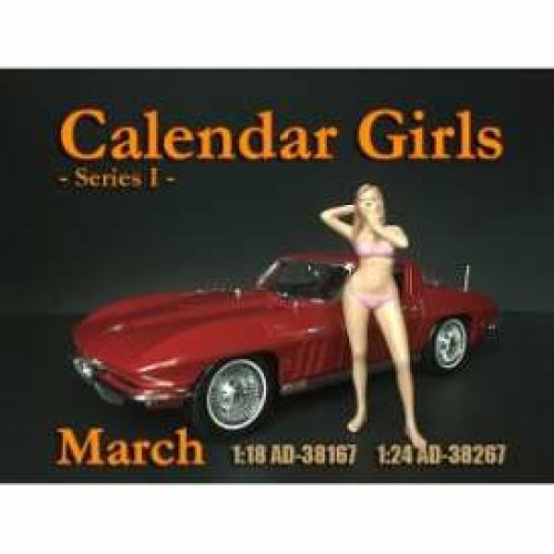 AD38267 - 1/24 CALENDAR GIRLS MARCH