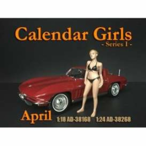 AD38268 - 1/24 CALENDAR GIRLS APRIL