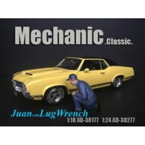 AD38277 - 1/24 MECHANIC JUAN WITH LUG WRENCH