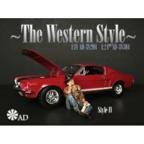 AD38304 - 1/24 THE WESTERN STYLE NO.4