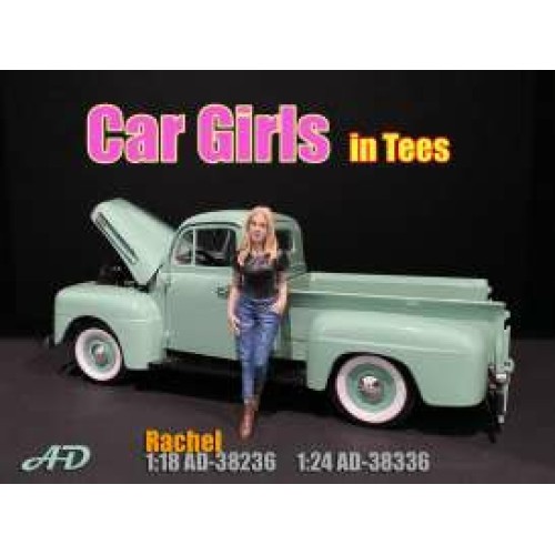 AD38336 - 1/24 CAR GIRLS IN TEES RACHEL