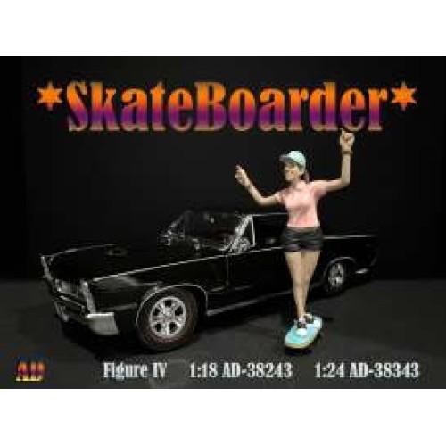 AD38343 - 1/24 SKATEBOARDER FIGURE NO.4