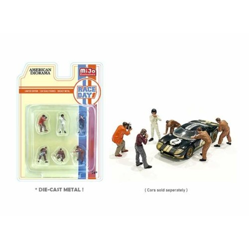 AD76475 - 1/64 RACE DAY FIGURE SET