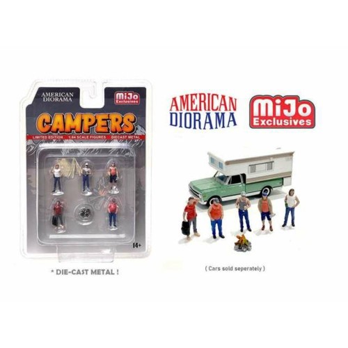 AD76489 - 1/64 CAMPERS FIGURE SET