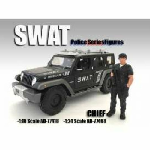 AD77418 - 1/18 SWAT TEAM CHIEF