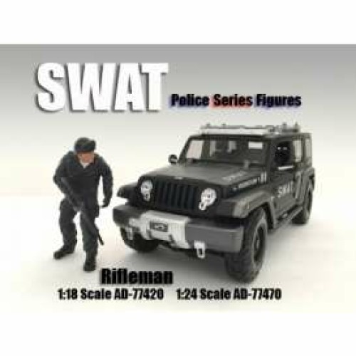 AD77420 - 1/18 SWAT TEAM RIFLEMAN