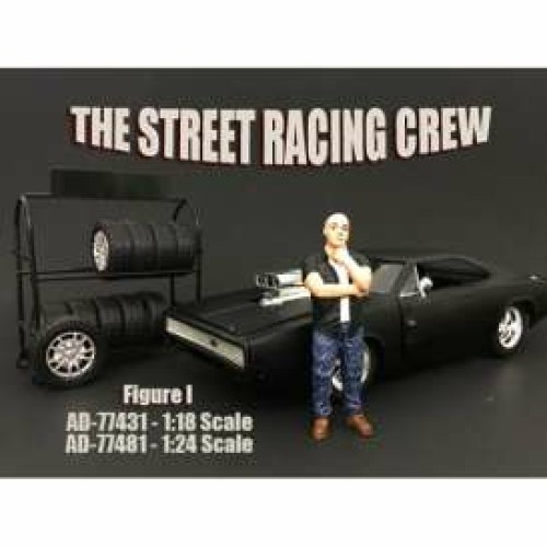 AD77431 - 1/18 STREET RACER FIGURE I