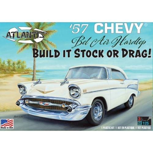 AMCH1371 - 1/25 1957 CHEVY BEL AIR (PLASTIC KIT)