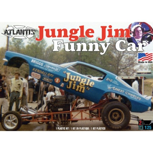 AMCH1440 - 1/25 1971 JUNGLE JIM CAMARO FUNNY CAR (PLASTIC KIT)