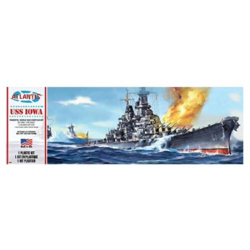 AMCH369 - 1/535 USS IOWA BB-61 BATTALESHIP (PLASTIC KIT)