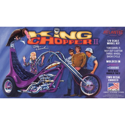 AMCM224 - 1/8 KING CHOPPER II TRIKE TOM DANIEL (PLASTIC KIT)