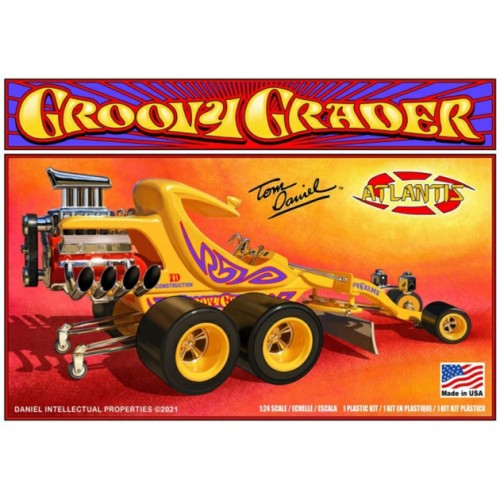 AMCM5697 - 1/24 GROOVY GRADER TOM DANIEL (PLASTIC KIT)