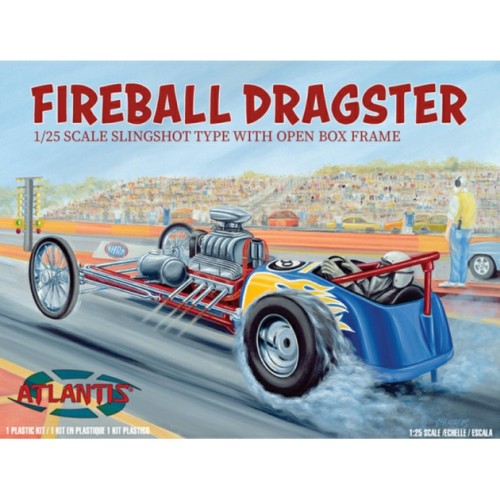 AMCM6710 - 1/24 FIREBALL SLINGSHOT DRAGSTER (PLASTIC KIT)