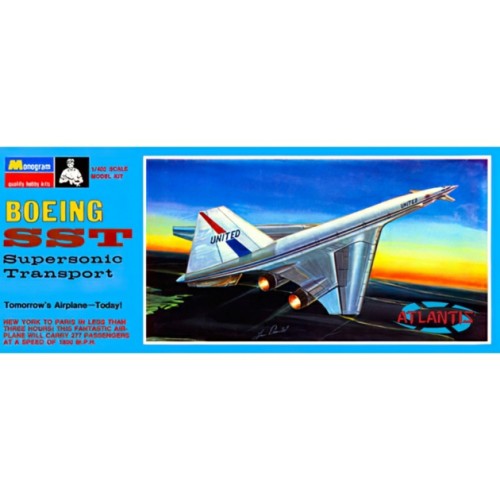 AMCM6815 - 1/400 BOEING SST TRANSPORT (PLASTIC KIT)