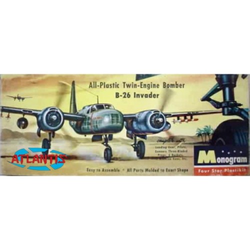 AMCM6818 - 1/67 B-26 INVADER BOMBER (PLASTIC KIT)