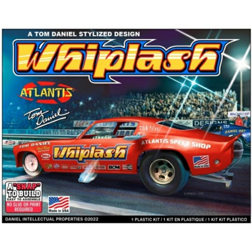 AMCM8276 - 1/32 TOM DANIEL WHIPLASH CAMARO FUNNY CAR (PLASTIC KIT)