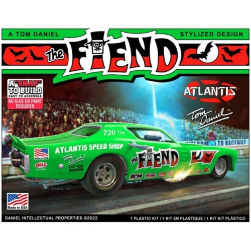 AMCM8278 - 1/32 TOM DANIEL FIEND FUNNY CAR (PLASTIC KIT)