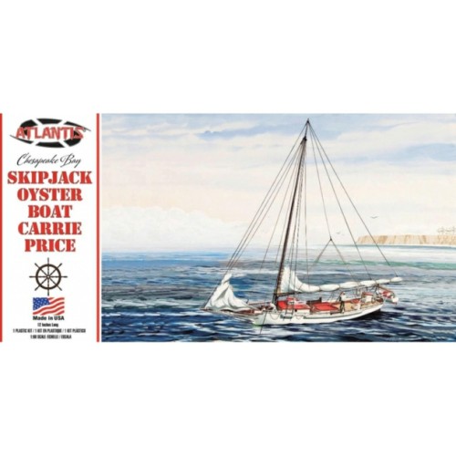 AMCP1160 - 1/502 CHESAPEAKE BAY SKIPJACK OYSTER BOAT (PLASTIC KIT)