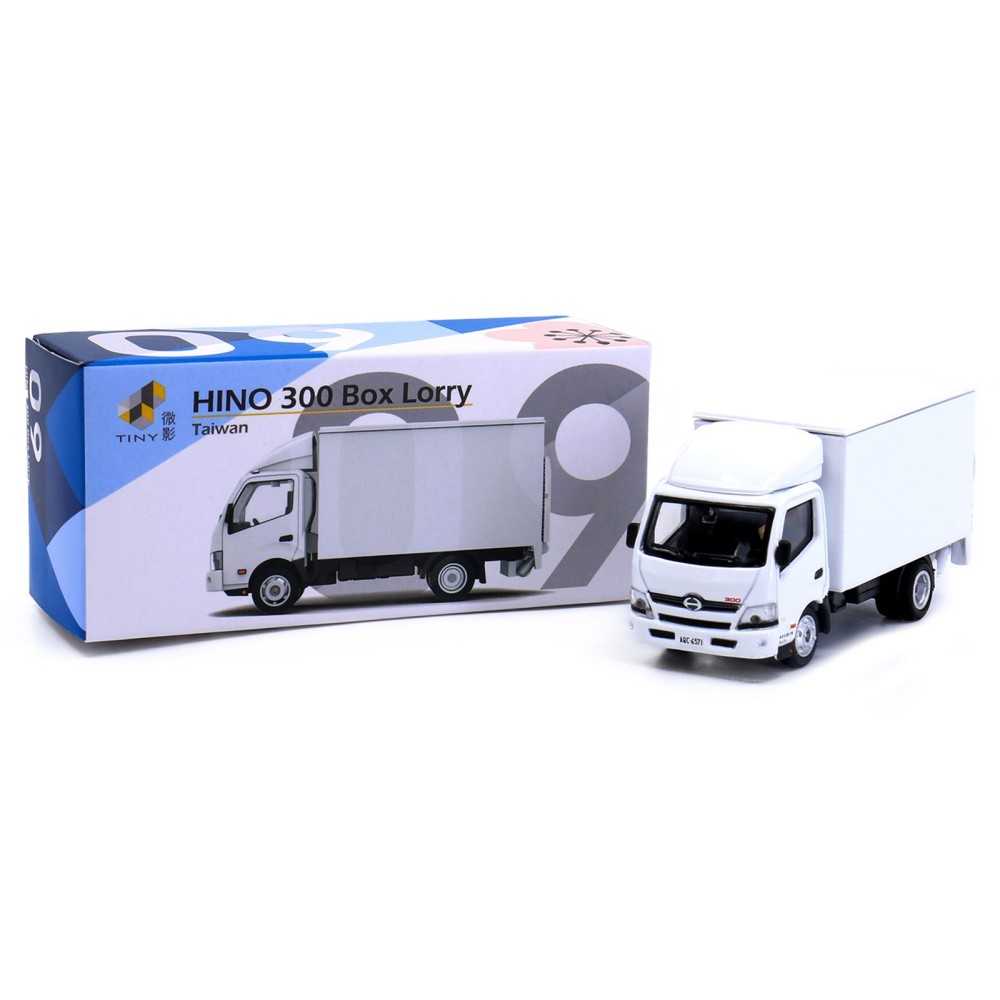 ATC64573 - 1/64 TINY CITY TW9 HINO 300 TAIWAN BOX LORRY