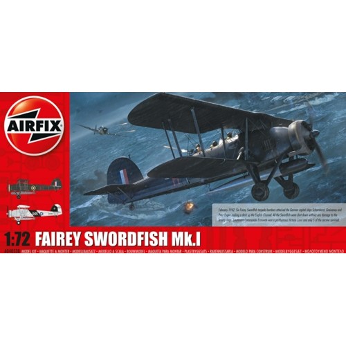 AX04053B - 1/72 FAIREY SWORDFISH MK.I (PLASTIC KIT)