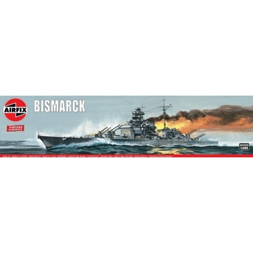 AX04204V - 1/600 BISMARCK (PLASTIC KIT)