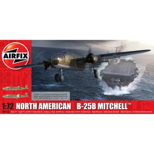 AX06020 - 1/72 NORTH AMERICAN B25B MITCHELL 'DOOLITTLE RAID' (PLASTIC KIT)