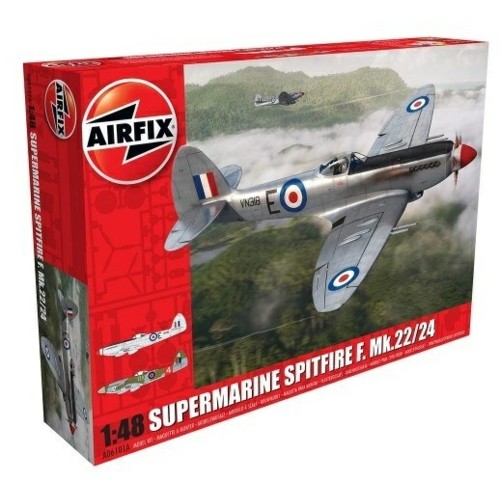 AX06101A - 1/48 SUPERMARINE SPITFIRE MK22/24 (PLASTIC KIT)