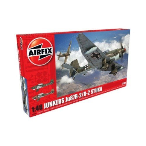 AX07115 - 1/48 JUNKERS JU87B-2/R-2 (PLASTIC KIT)