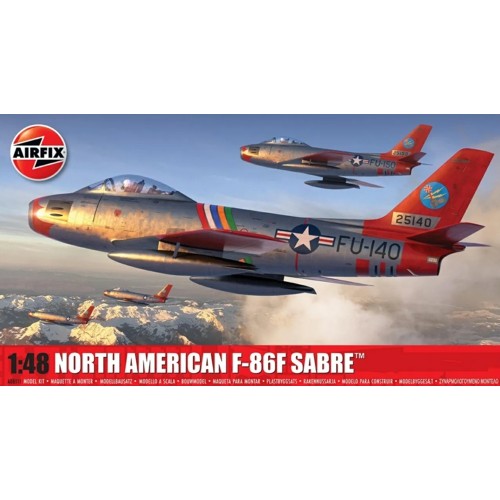 AX08111 - 1/48 NORTH AMERICAN F-86F SABRE (PLASTIC KIT)