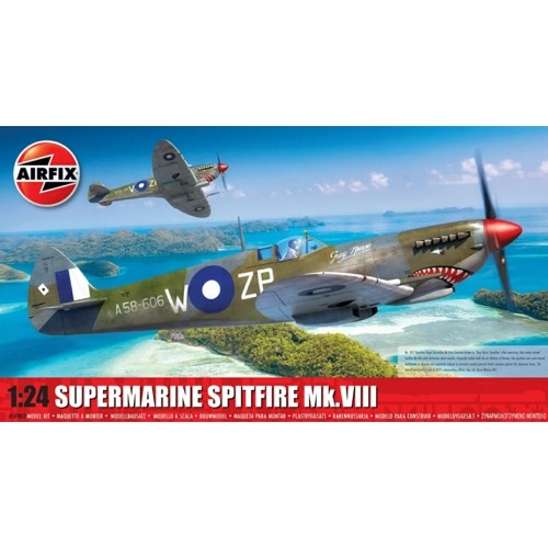 AX17002 - 1/24 SUPERMARINE SPITFIRE MK.VIII (PLASTIC KIT)