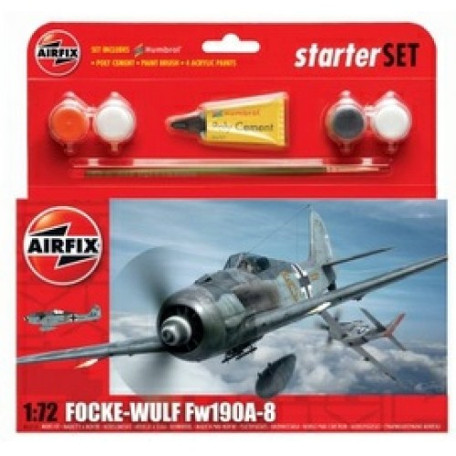 AX55110 - 1/72 FOCKE WULF 190A-8 MODEL SET (PLASTIC KIT)